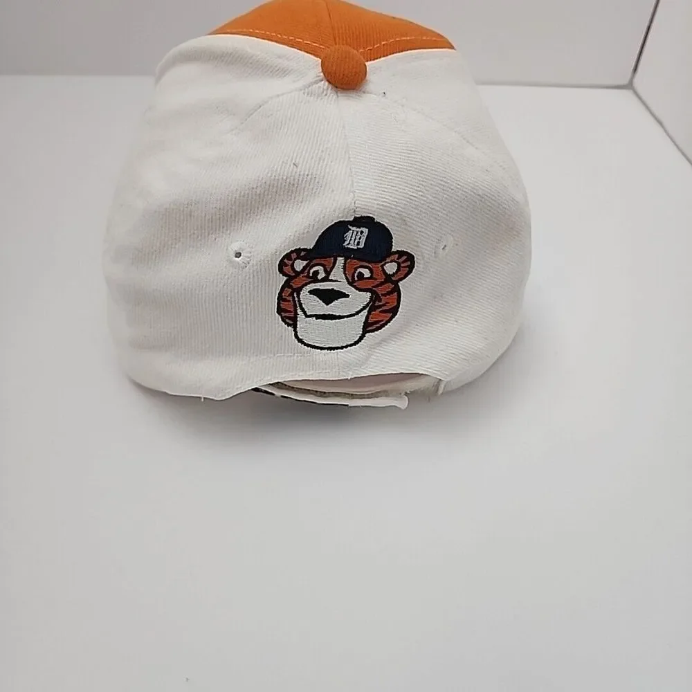 Tigers Kids Hat Detroit Medical Center Adjustable Orange‎ White